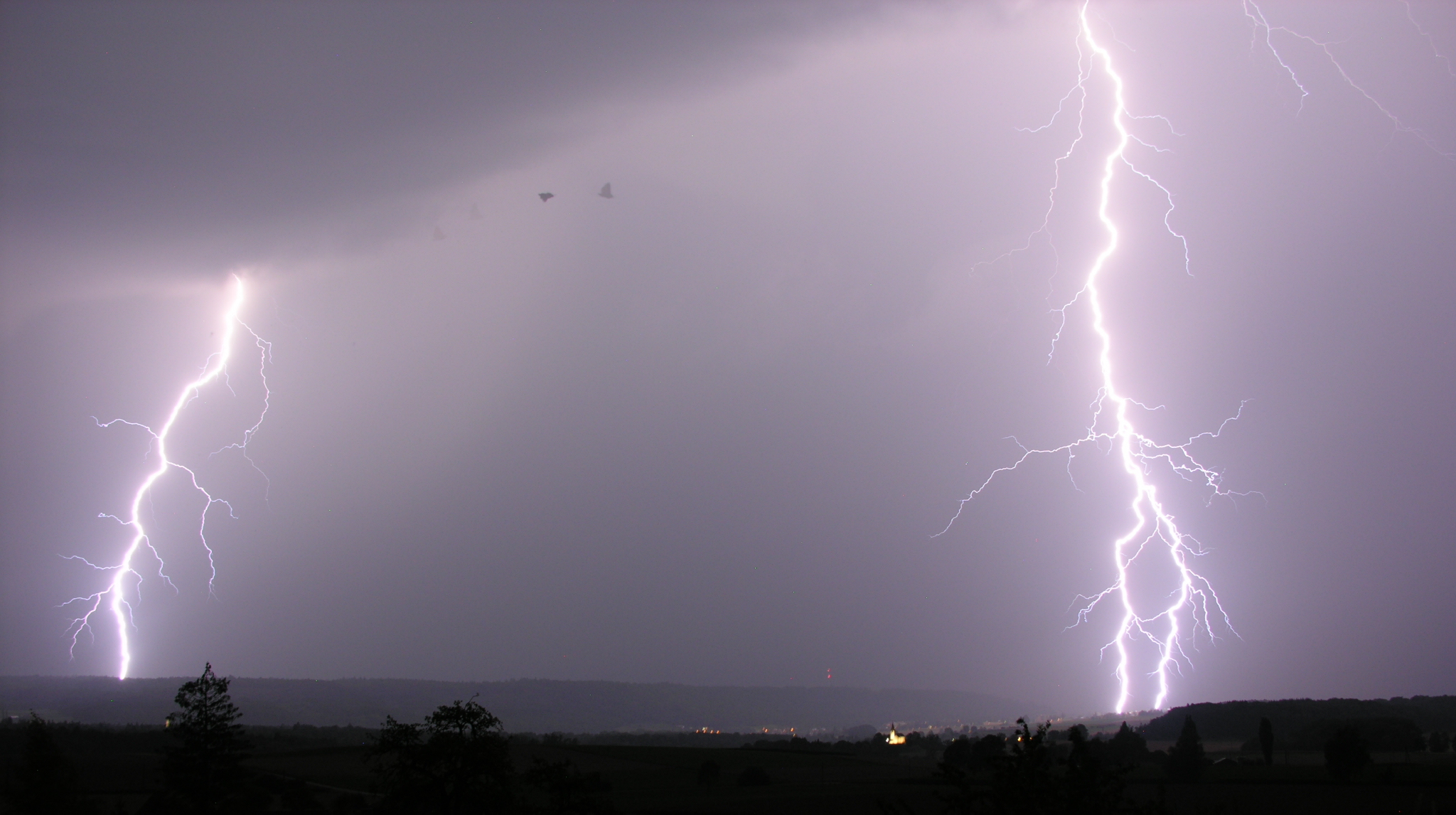 De nouveaux orages devraient concerner l'Ardèche et la Drôme notamment.
