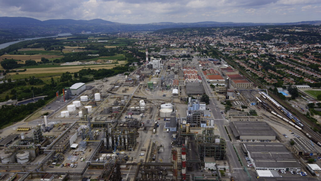 Plate-forme chimique de Roussillon. Crédit : Seqens