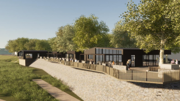 Aménagement quai sud, projet Serrières, Via Fluvia