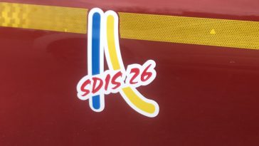 Incendie dans la Drôme.