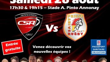 Le CSA joue avant la reprise du championnat de Fédérale 2.