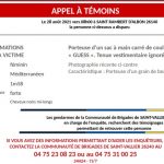 Les gendarmes cherchent à retrouver une personne ayant disparu à Saint-Rambert-d'Albon - Appel à témoins Gendarmerie Nationale