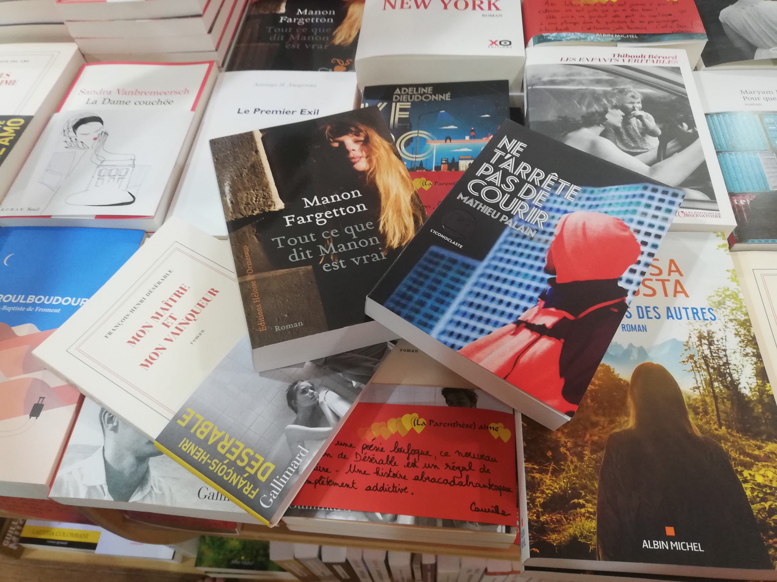 Coups de coeur La Parenthèse rentrée littéraire 2021