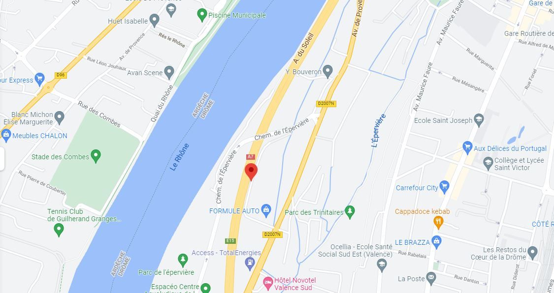 Incendie à Valence, dans une maison.