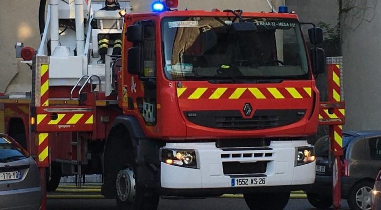 Incendie à Valence.