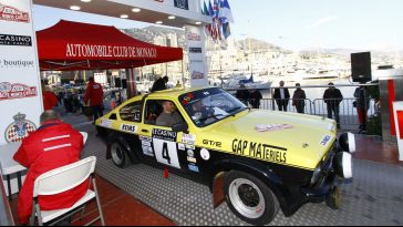 Rallye Monte-Carlo Historique, sur les routes de la Drôme et de l'Ardèche.