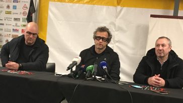 Fabien Galthié était à Tournon mardi soir.