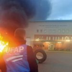Mobilisation Mobilisation devant le centre-pénitentiaire de Valence.en cours à Valence.