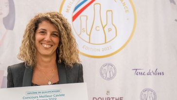 Laëtitia Coniglio est en finale du concours du meilleur caviste de France.