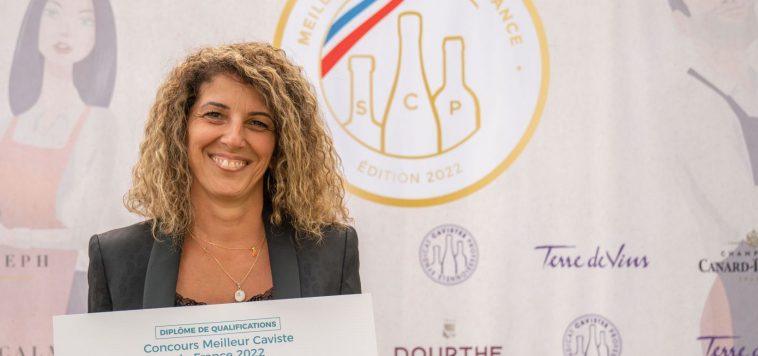Laëtitia Coniglio est en finale du concours du meilleur caviste de France.