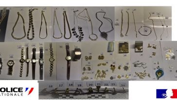 Bijoux retrouvés Drôme.