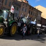 Mobilisation des agriculteurs à Tournon.