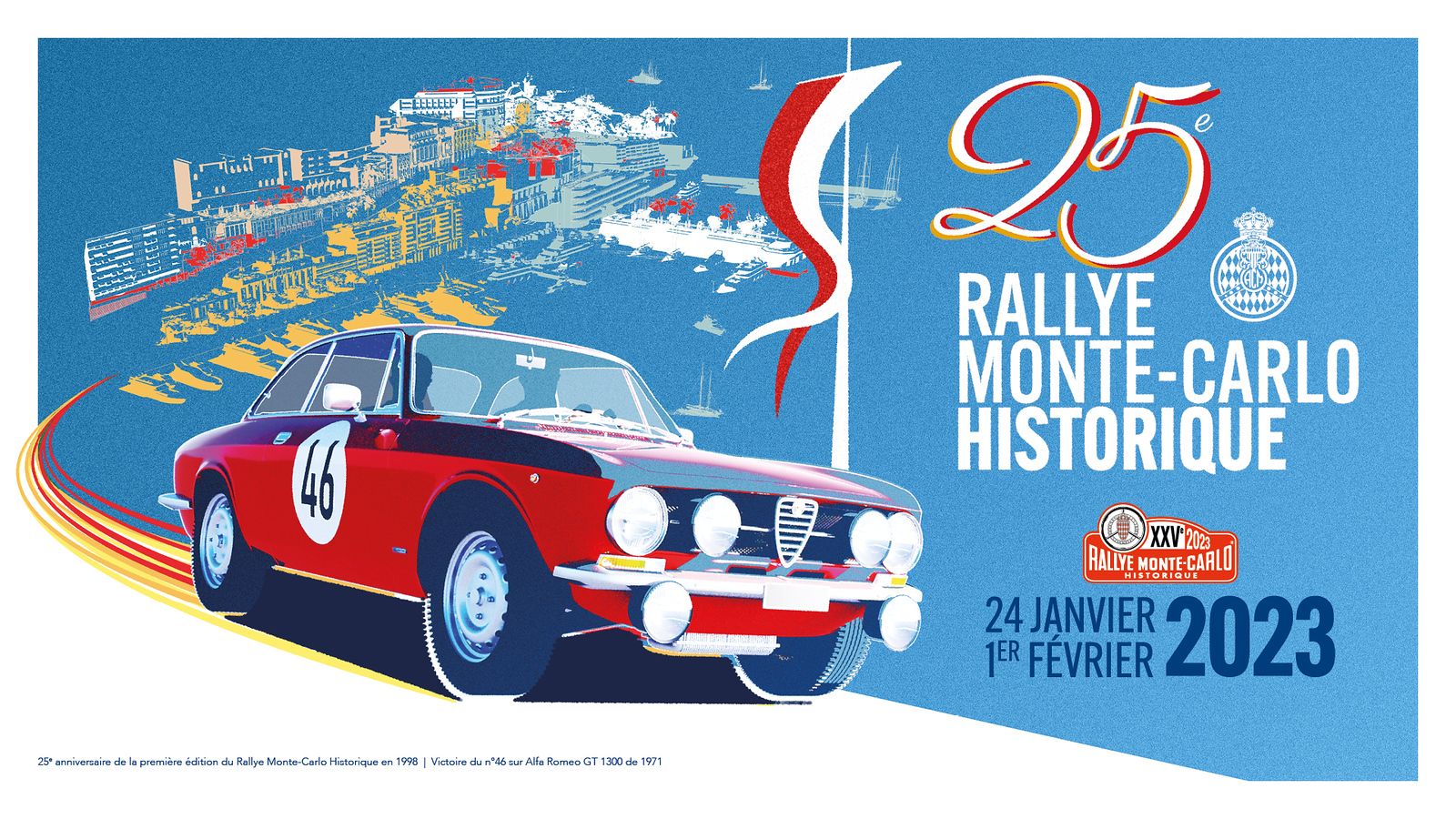 25ème édition du rallye Monte-Carlo historique.
