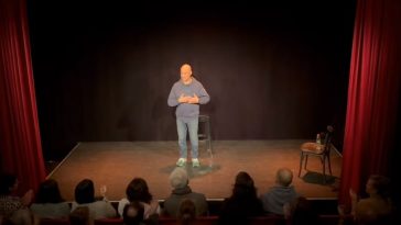 Thierry Roudil s'est rendu à Paris pour jouer son spectacle devant des professionnels.