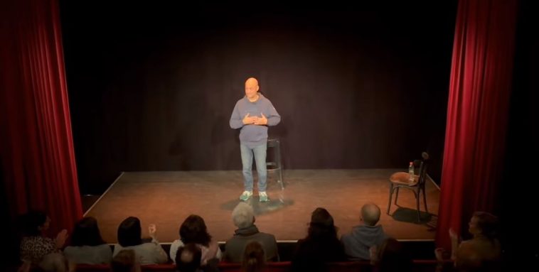 Thierry Roudil s'est rendu à Paris pour jouer son spectacle devant des professionnels.