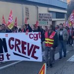 Mardi noir en Drôme/Ardèche contre la réforme des retraites.