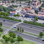 La future passerelle de Bourg-lès-Valence prend forme.