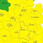 Des orages prévus notamment sur la Vallée du Rhône.