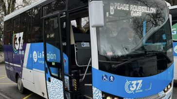 Le nouveau réseau de transport de la communauté de communes d'entre Bièvre et Rhône