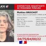 Disparition d'un mineur en Ardèche.