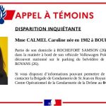 Les proches de Caroline Calmel organisent des recherches pour la retrouver.